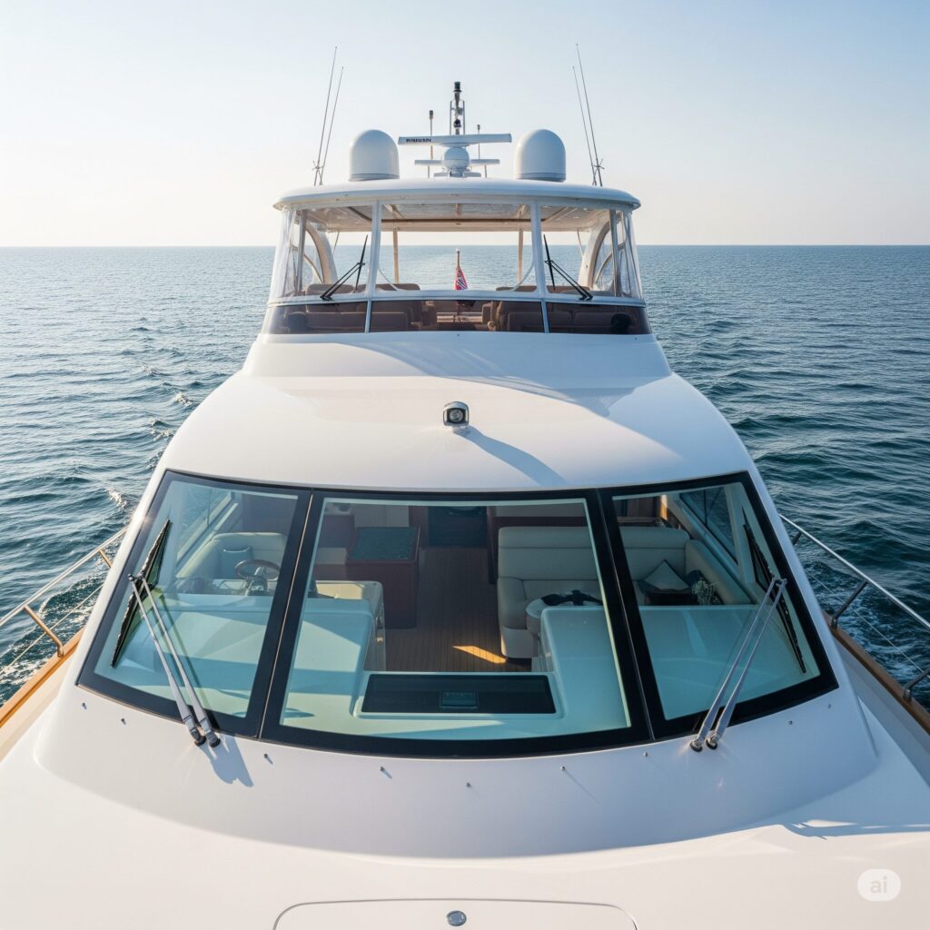 Boat Acrylic Windshield Panel